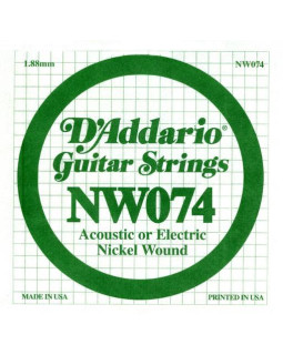 Струни для електрогітари DADDARIO NW074