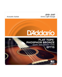 DADDARIO EFT15 Струни для акустичної гітари