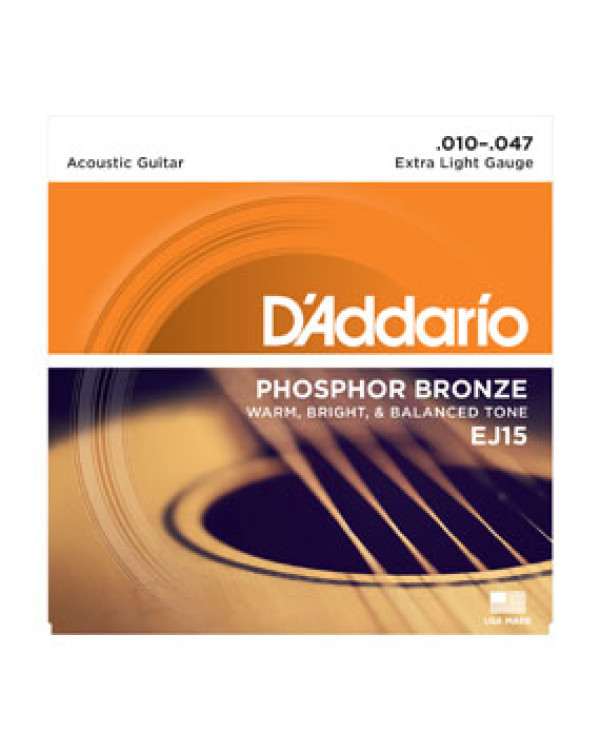 D'ADDARIO EJ15 Струни для акустичної гітари