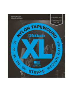 Струни для бас-гітари DADDARIO ETB92-5