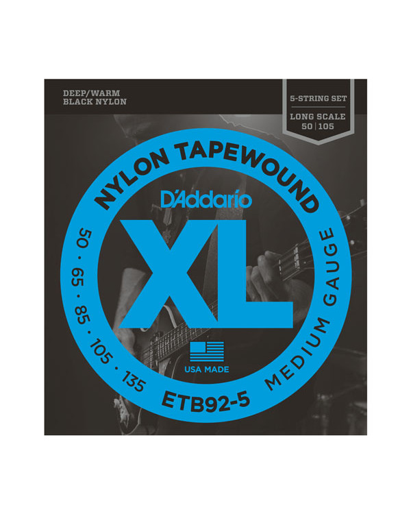 Струни для бас-гітари DADDARIO ETB92-5