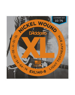Струни для електрогітари DADDARIO EXL140-8