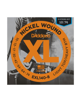 Струни для електрогітари DADDARIO EXL140-8