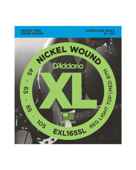 Струни для бас-гітари DADDARIO EXL165SL