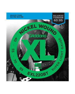 Струни для бас-гітари DADDARIO EXL220BT