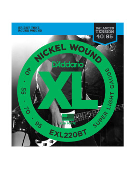 Струни для бас-гітари DADDARIO EXL220BT