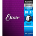 Струни для акустичної гітариELIXIR AC PW EL Acoustic 80/20 Bronze PolyWeb 11000 (.010-.047)