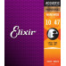 Струни для акустичної гітариELIXIR PB NW EL Acoustic Phosphor Bronze NanoWeb 16002 (.010-.047)