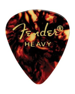 FENDER 351 CLASSIC CELLULOID SHELL HEAVY Медіатор FENDER 351 CLASSIC CELLULOID SHELL HEAVY Медіатор