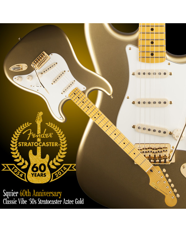 Електрогітара FENDER SQUIER 60TH ANNIVERSARY CLASSIC PLAYER 50S STRAT MN ATG
