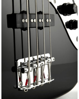 Бас-гітара FENDER SQUIER AFFINITY JAZZ BASS (RW) BLACK-foto2