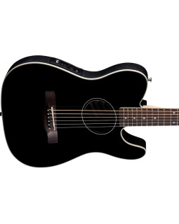 FENDER TELECOUSTIC BLACK Гітара електроакустична-foto3