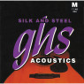 Струни для акустичної гітари GHS STRINGS 350 Silk and Steel