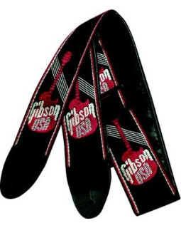 GIBSON ASGG-600 WOVEN STYLE 2' STRAP W/GIBSON LOGO Ремінь гітарний