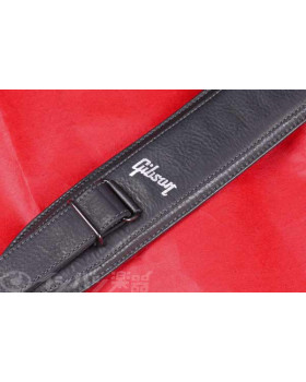 GIBSON FATBOY STRAP BK Ремінь гітарний шкіряний-foto3