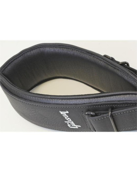 GIBSON FATBOY STRAP BK Ремінь гітарний шкіряний-foto6