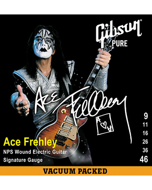 GIBSON SEG-AFS ACE FREHLEY SIG. NPS Струни для електрогітари