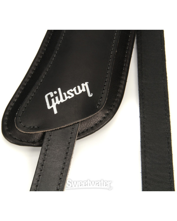 GIBSON MODERN VINTAGE STRAP BK Ремінь гітарний шкіряний