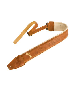 GIBSON MONTANA STRAP TAN Ремінь гітарний шкіряний-foto2