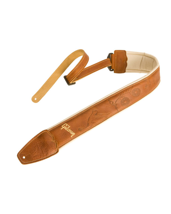 GIBSON MONTANA STRAP TAN Ремінь гітарний шкіряний