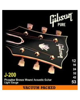 GIBSON SAG-J200L PREMIUM PHOS BRONZE Струни для акустичної гітари