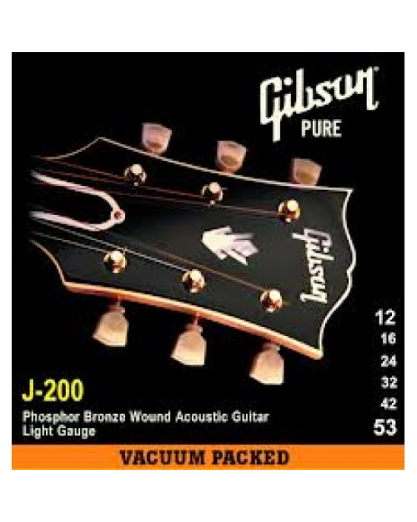 GIBSON SAG-J200L PREMIUM PHOS BRONZE Струни для акустичної гітари