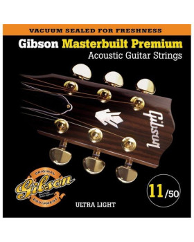 GIBSON SAG-MB11 MASTERBUILT PHOSPHOR BRONZE Струни для акустичної гітари