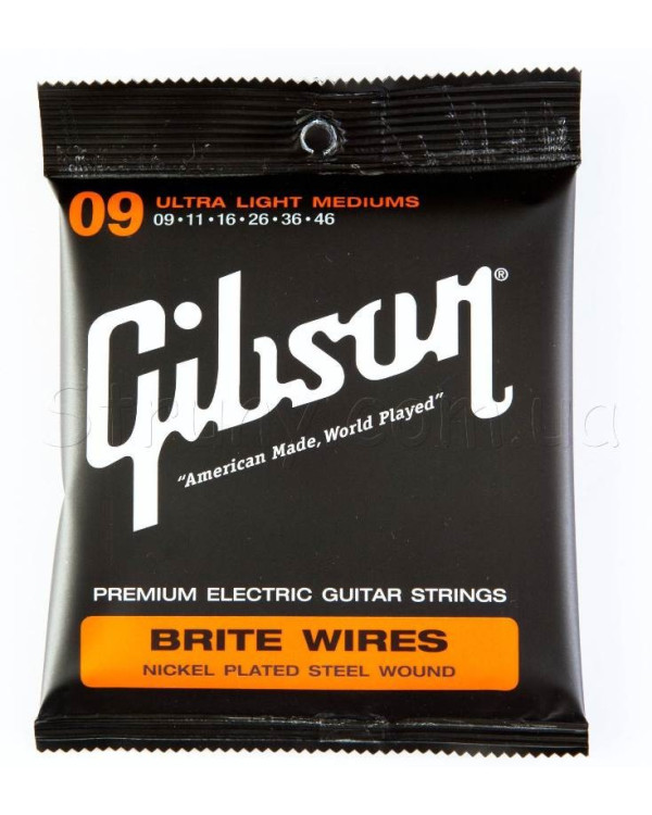 GIBSON SEG-700ULMC BRITE WIRES NPS WOUND ELECT Струни для електрогітари