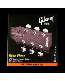GIBSON SEG-700UL BRITE WIRES NPS WOUND ELECT Струни для електрогітари