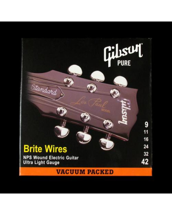 GIBSON SEG-700UL BRITE WIRES NPS WOUND ELECT Струни для електрогітари