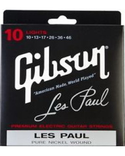 GIBSON SEG-LP10 LES PAUL PURE NICKEL WOUND Струни для електрогітари
