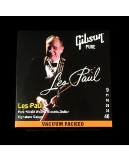 GIBSON SEG-LPS LES PAUL SIG. PURE NICKEL WOUND Струни для електрогітари