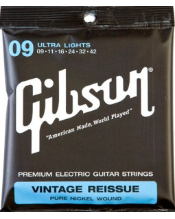 GIBSON SEG-VR9 VINTAGE RE-ISSUE PURE NICKEL WOUND Струни для електрогітари