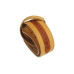 GIBSON ASGG-BL010 BRUSHED LEATHER STRAP TAN W/COGNAC Ремінь гітарний шкіряний