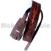 GIBSON ASGG-BL020 BRUSHED LEATHER STRAP BROWN W/COGNAC Ремінь гітарний шкіряний