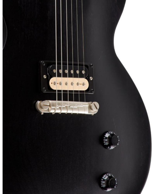 Електрогітара GIBSON 2016 LES PAUL CM T SATIN EBONY SATIN NICKEL