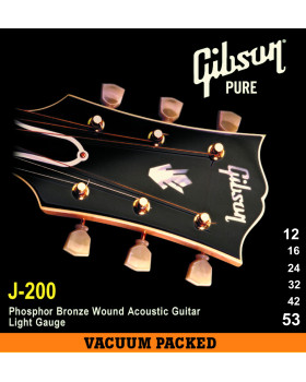 GIBSON SAG-J200 PREMIUM PHOS BRONZE Струни для акустичної гітари