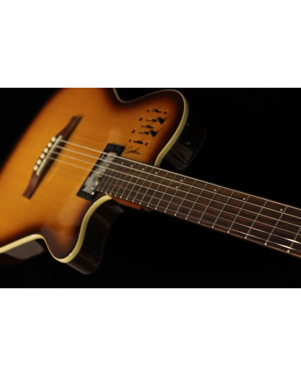 GODIN A6 Ultra Cognac Burst HG with Bag Гітара електроакустична