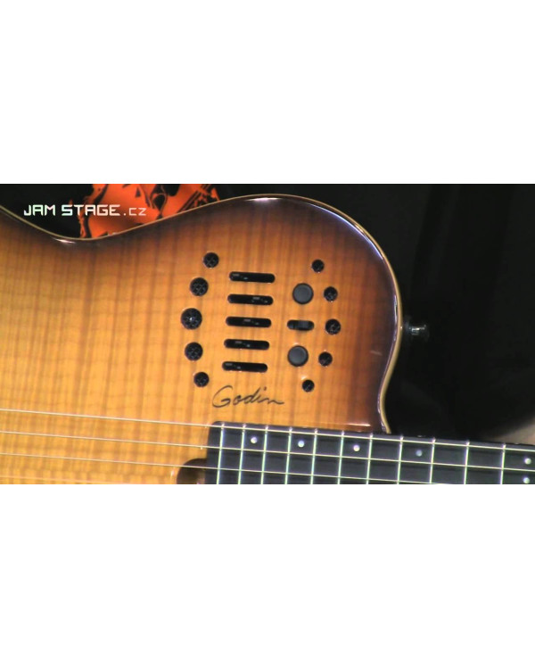 Гітара класична GODIN ACS Light Burst Flame SA/USB with Bag