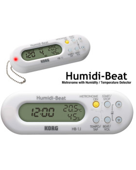 KORG HUMIDI-BEAT HB-1-WH Метроном із вимірювачем вологості