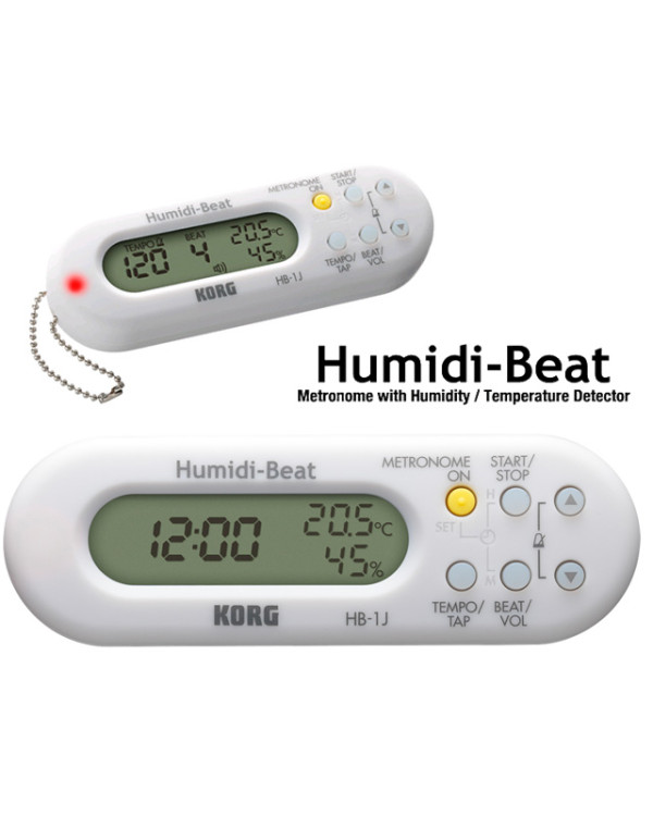 KORG HUMIDI-BEAT HB-1-WH Метроном із вимірювачем вологості