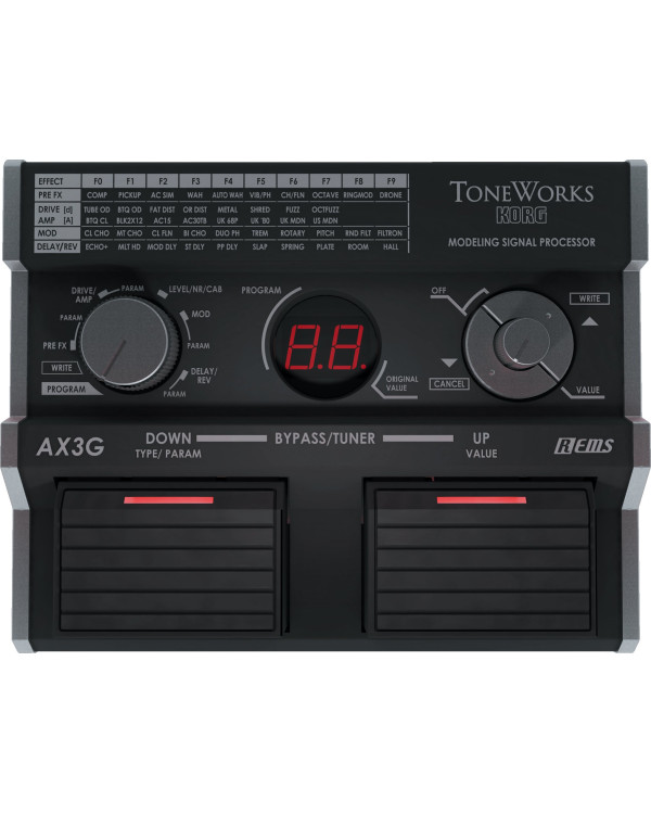 KORG AX3G Процесор ефектів для електрогітари