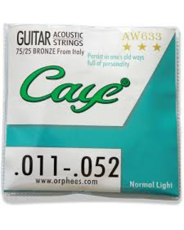 ORPHEE AW633 Струни для акустичної гітари (11-52)