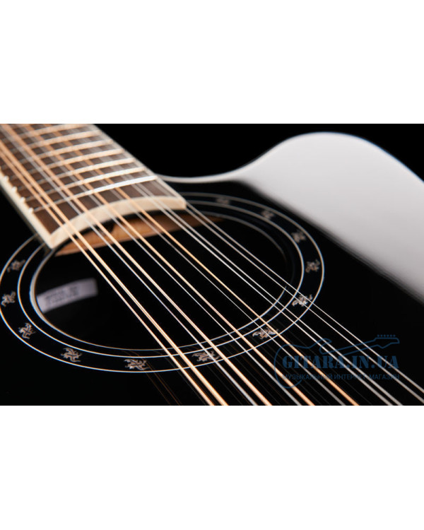 12-струнна гітара OVATION STANDARD BALLADEER Deep Contour Cutaway Black 2751AX-5