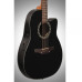 12-струнна гітара OVATION APPLAUSE BALLADEER Mid Cutaway Black AB2412-5