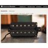 SEYMOUR DUNCAN NAZGUL BRIDGE BLACK Хамбакер керамічний
