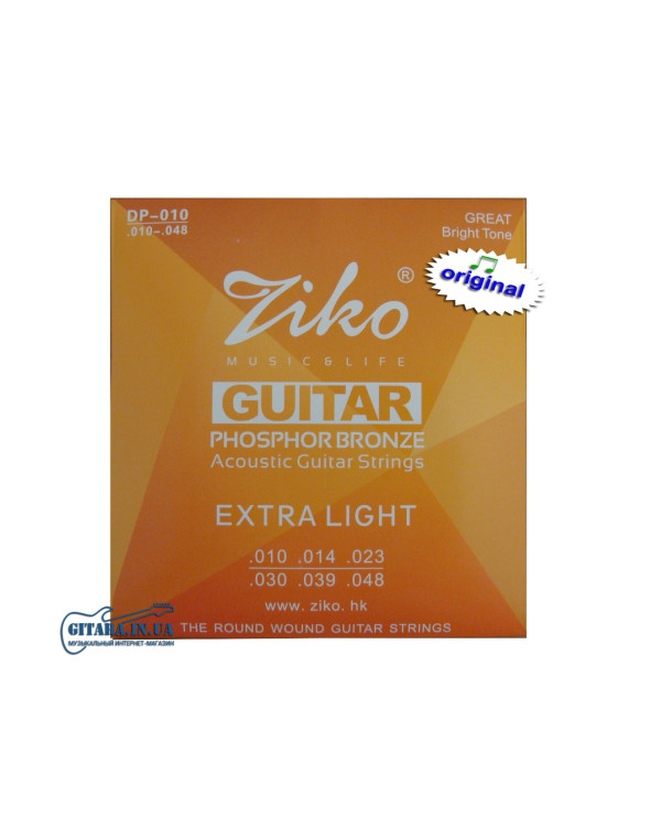 ZIKO DP-010 Струни для акустичної гітари