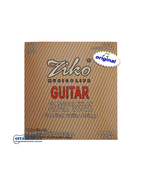 ZIKO DPA028 Струни для класичної гітари