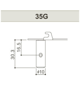 Кілки для класичної гітари, 3+3 GOTOH 35G350 N-foto4