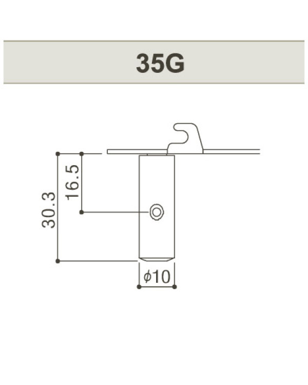 Кілки для класичної гітари, 3+3 GOTOH 35G350 N
